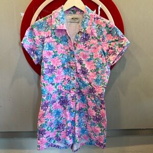 Denim Romper
